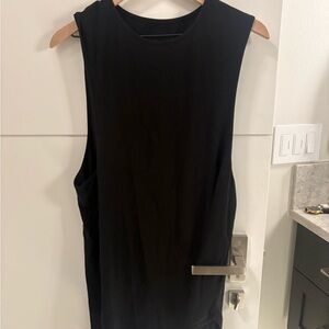 Classic Black Muscle Tank  Tee